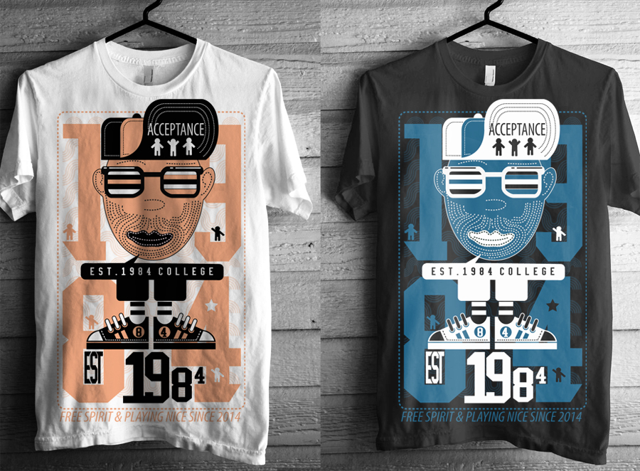 T-shirt Design by DUBIOSUL for Acceptance Clothing | Design #3217199