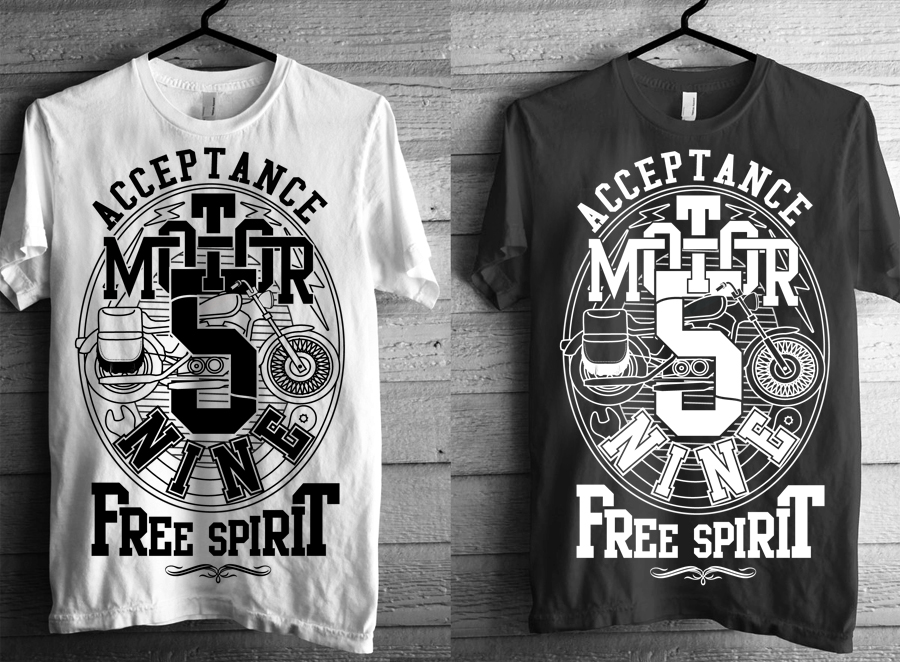 T-shirt Design by DUBIOSUL for Acceptance Clothing | Design #3217202