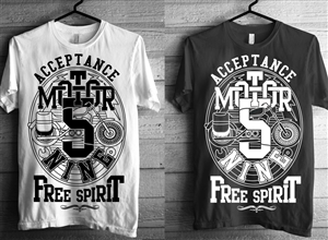 T-shirt Design by DUBIOSUL for Acceptance Clothing | Design: #3217202