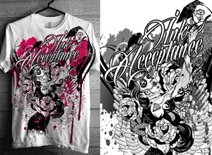 T-shirt Design by DUBIOSUL for Acceptance Clothing | Design: #3217205
