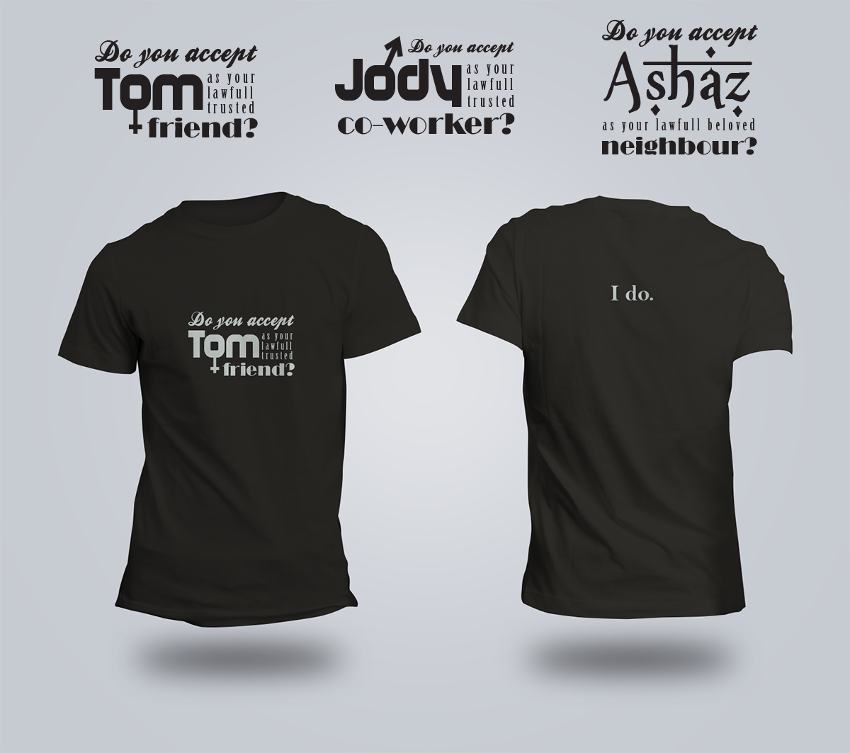 T-shirt Design by Ermina for Acceptance Clothing | Design #3178099