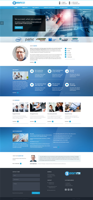 Wordpress Design by Emmanuel for Scopus Consulting | Design: #3179979