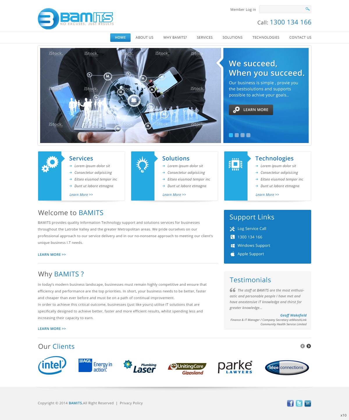 Wordpress Design by pb for Scopus Consulting | Design #3169027