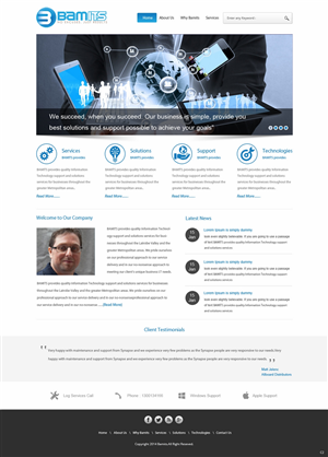 Wordpress Design by pb for Scopus Consulting | Design: #3178944