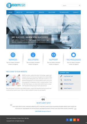 Wordpress Design by pb for Scopus Consulting | Design: #3178946