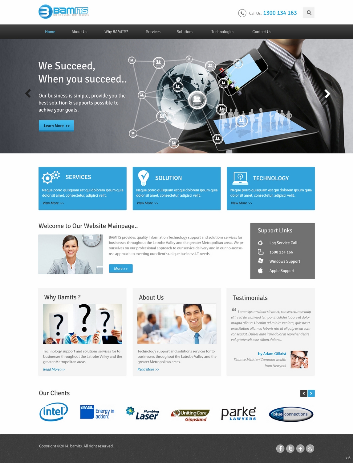 Wordpress Design by pb for Scopus Consulting | Design #3178961