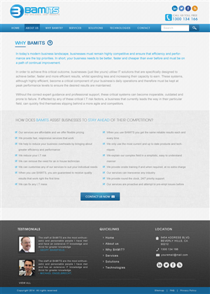 Wordpress Design by JM for Scopus Consulting | Design: #3249853