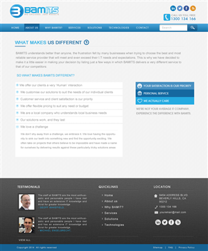 Wordpress Design by JM for Scopus Consulting | Design: #3250615