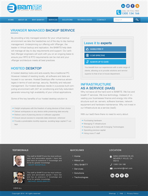 Wordpress Design by JM for Scopus Consulting | Design: #3256668