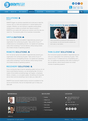 Wordpress Design by JM for Scopus Consulting | Design: #3256746