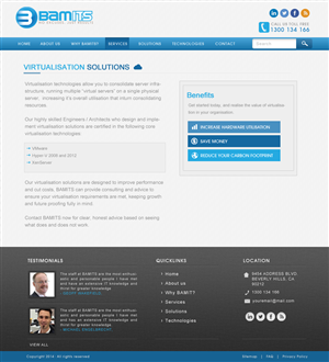 Wordpress Design by JM for Scopus Consulting | Design: #3256778
