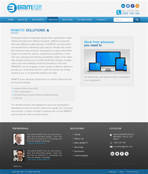 Wordpress Design by JM for Scopus Consulting | Design: #3256813