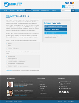 Wordpress Design by JM for Scopus Consulting | Design: #3256884