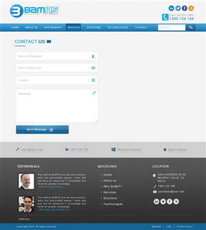 Wordpress Design by JM for Scopus Consulting | Design: #3256981