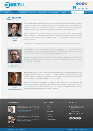 Wordpress Design by JM for Scopus Consulting | Design: #3270968