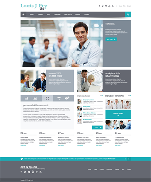 Web Design by Design Dude for Louis J Pty Ltd | Design: #3266692