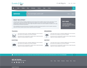 Web Design by Design Dude for Louis J Pty Ltd | Design: #3266698