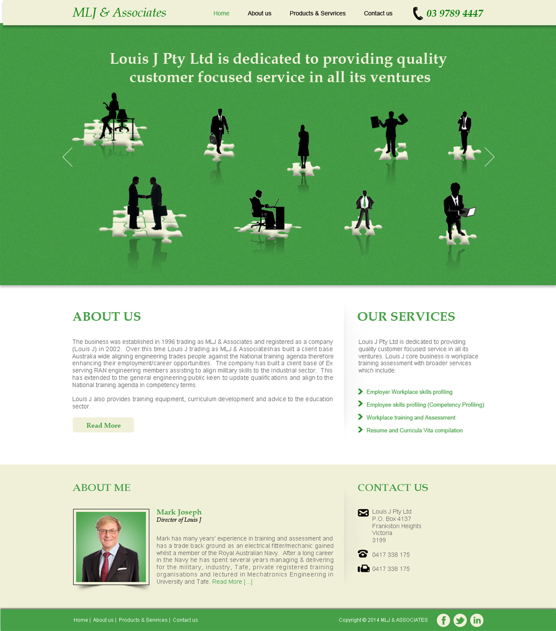 Web Design by Desire Design Solutions for Louis J Pty Ltd | Design #3159136