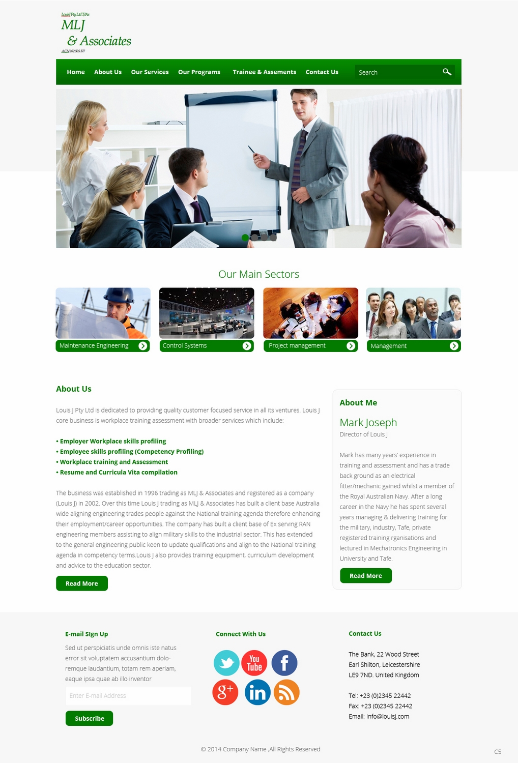 Web-Design von pb für Louis J Pty Ltd | Design #3199551
