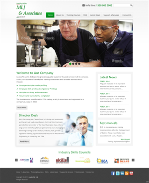 Web-Design von pb für Louis J Pty Ltd | Design: #3199552