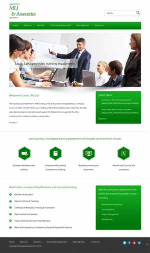 Web-Design von pb für Louis J Pty Ltd | Design: #3199553