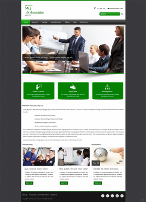 Web-Design von pb für Louis J Pty Ltd | Design: #3199555