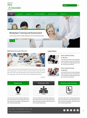 Web-Design von pb für Louis J Pty Ltd | Design: #3199557