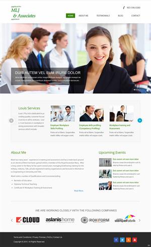 Web-Design von pb für Louis J Pty Ltd | Design: #3199558