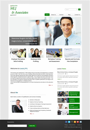 Web-Design von pb für Louis J Pty Ltd | Design: #3199559