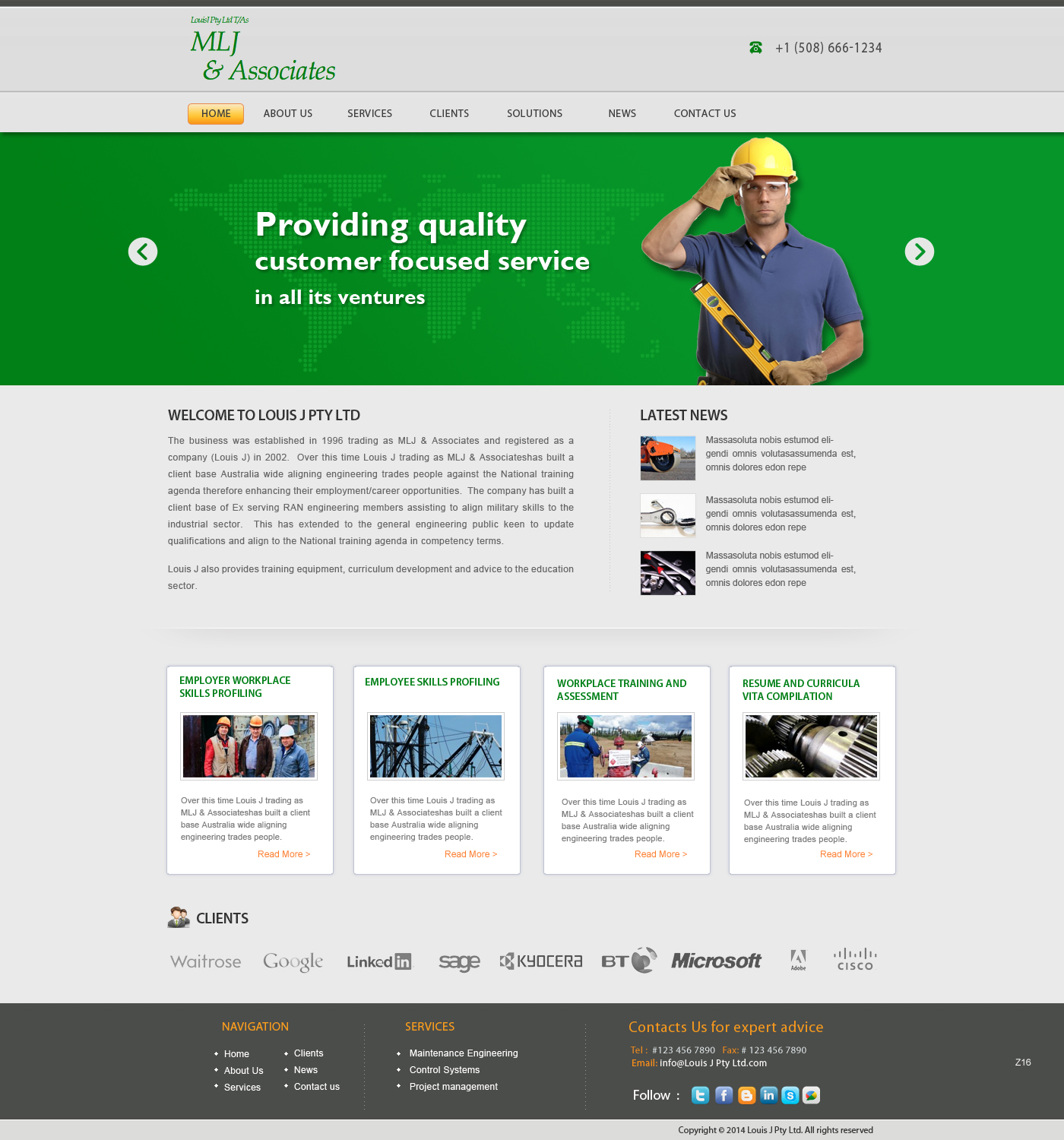 Web-Design von pb für Louis J Pty Ltd | Design #3199562