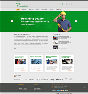 Web-Design von pb für Louis J Pty Ltd | Design: #3199562