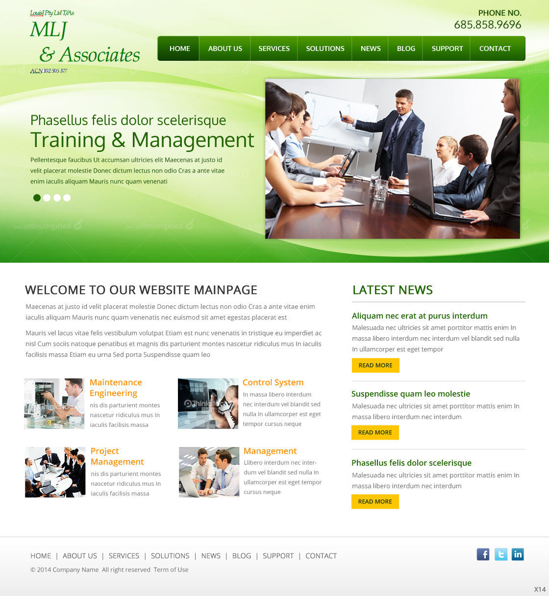 Web Design by pb for Louis J Pty Ltd | Design #3199567