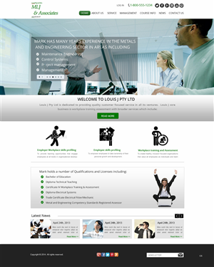 Web-Design von pb für Louis J Pty Ltd | Design: #3199570