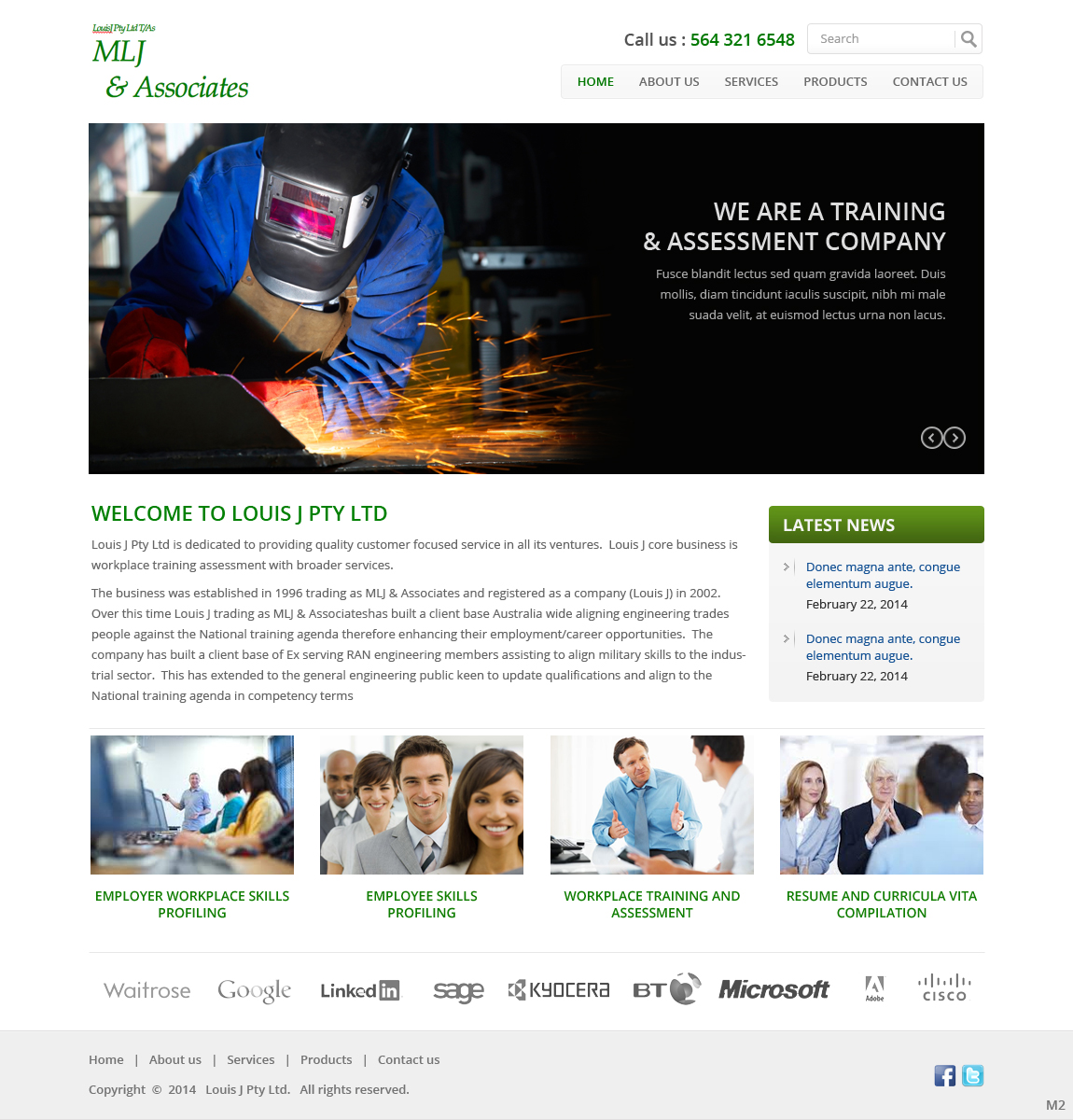 Web Design by pb for Louis J Pty Ltd | Design #3199571