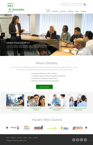 Web-Design von pb für Louis J Pty Ltd | Design: #3631546