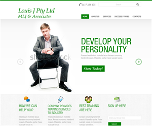 Web-Design von sathiyamurthy für Louis J Pty Ltd | Design #3248205