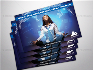 Postcard Design by CENTERSPREAD for Global CIF, LLC | Design: #3216362