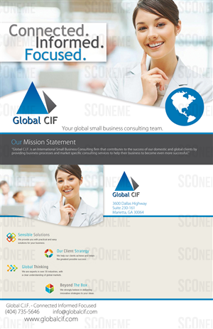 Postcard Design by SCOneme for Global CIF, LLC | Design: #3225152