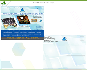 Postcard Design by AditiArts for Global CIF, LLC | Design: #3182708