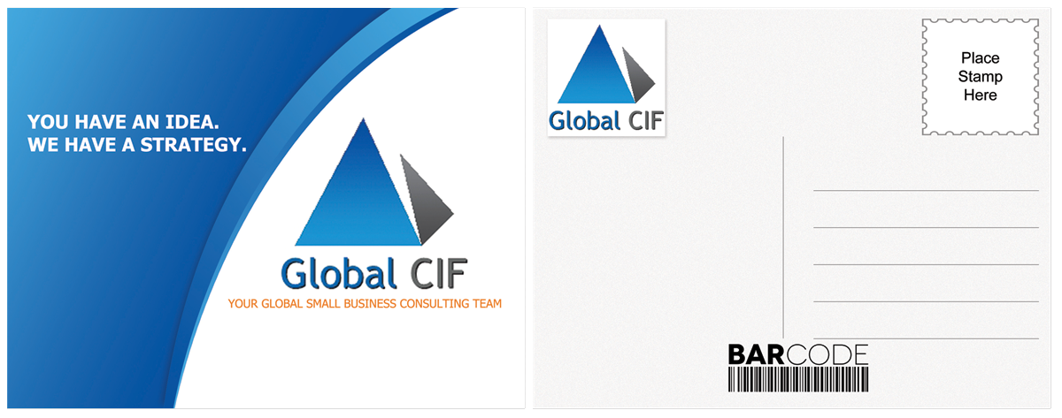 Postcard Design by madhusudan dey for Global CIF, LLC | Design #3273197