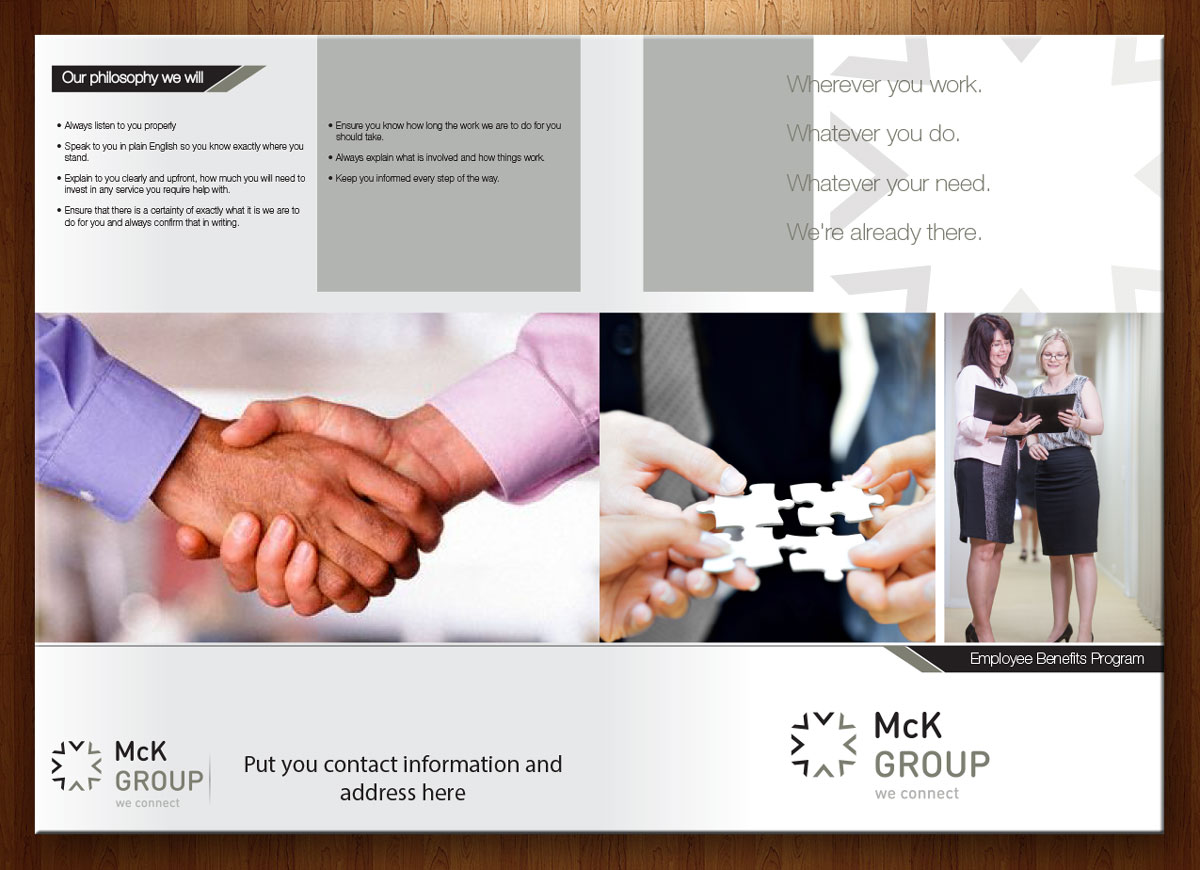 Brochure Design by theblueart for McKays NQ Pty Ltd | Design #3177361