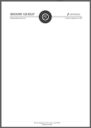Stationery Design by Fowziah ali for this project | Design: #3203665