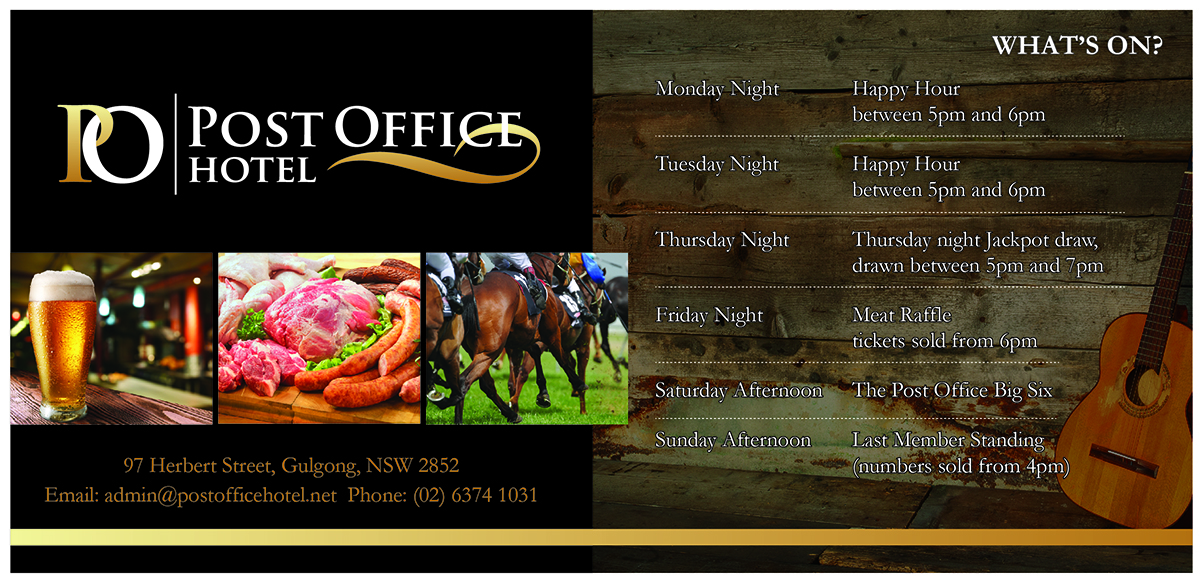 Flyer Design by i4 Graphics Pty Ltd for BKB Hotels Pty Ltd | Design #3164827