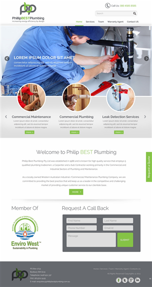 WordPress-Design von pb für dieses Projekt | Design: #3192085