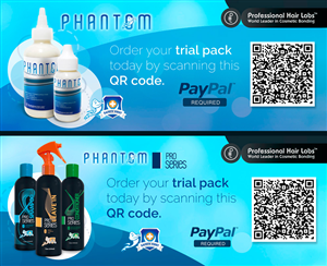 Advertisement Design by Juan Bigotes for Professional Hair Labs | Design: #3195253