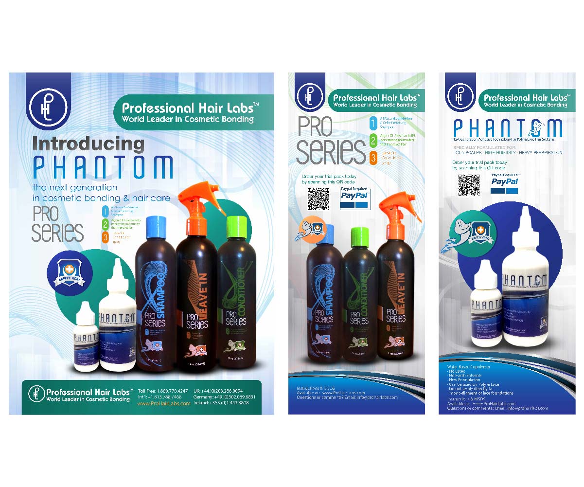 Advertisement Design by 1st for Professional Hair Labs | Design #3196607