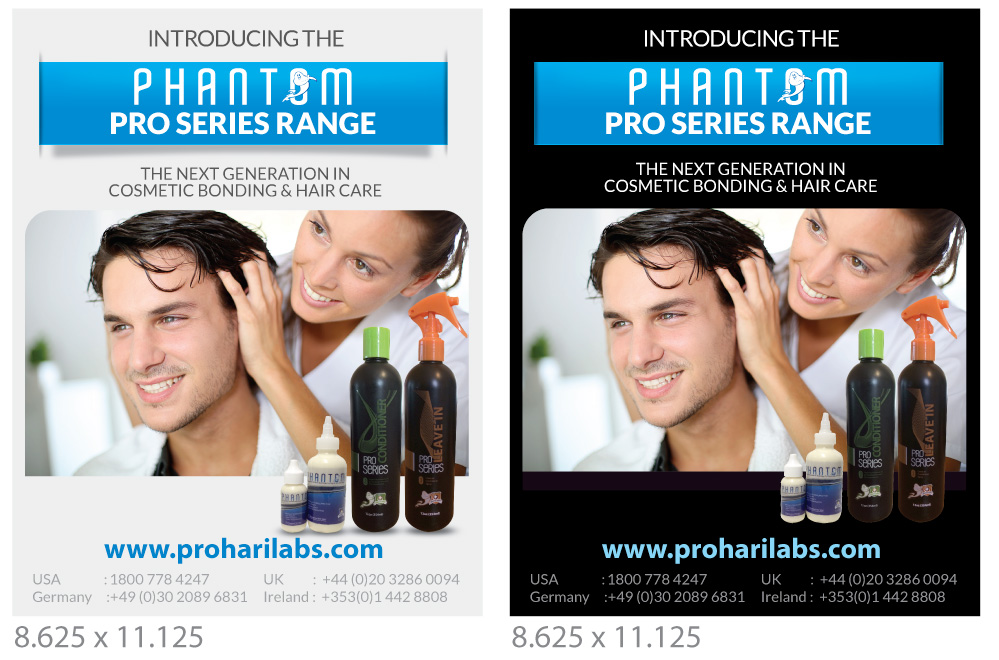 Advertisement Design by JCR for Professional Hair Labs | Design #3178892
