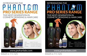 Advertisement Design by JCR for Professional Hair Labs | Design: #3178898