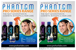 Advertisement Design by JCR for Professional Hair Labs | Design: #3191422