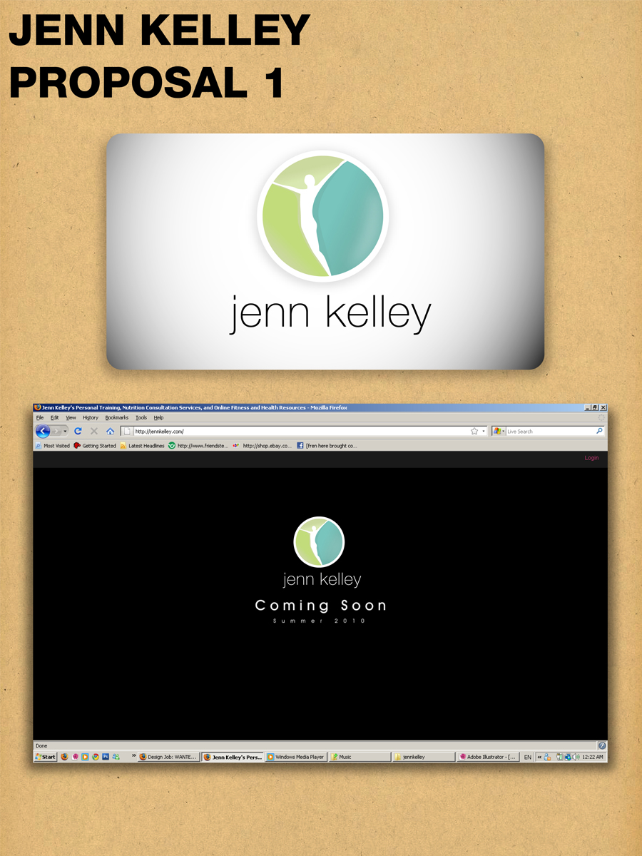 Logo-Design von dennis für JennKelley.com | Design #70978